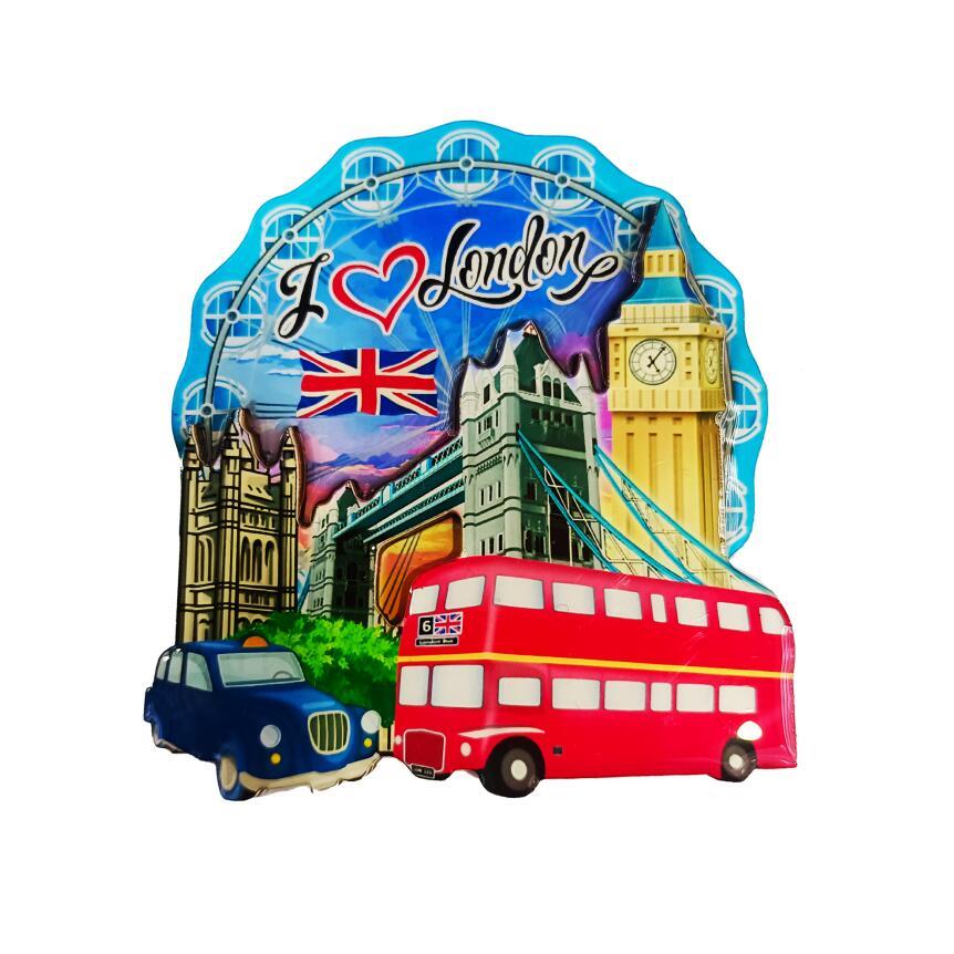 3D FRIDGE LONDON SCENES The Gift Wholesaler