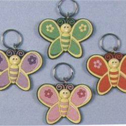 KEYRING BUTTERFLY