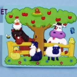 FARMYARD FRIENDS MAGNET