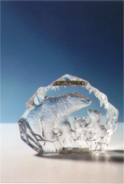 LP7984 CRYSTAL ART PLAQUE