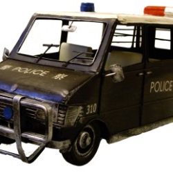 METAL ART POLICE VAN