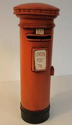 METAL ART POST BOX