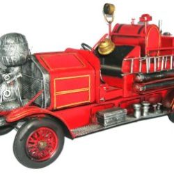 METAL ART AMERICAN FIRE TRUCK