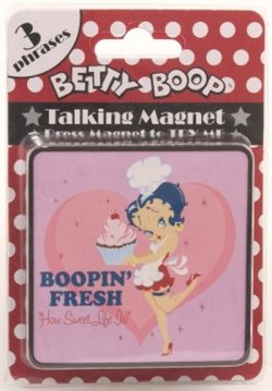 BETTY BOOP FRESH TALKING MAGNET