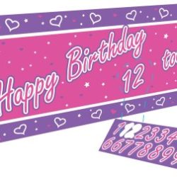 PC299616 GIANT BANNER PINK