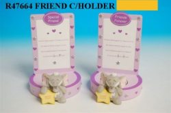 HATTIE FRIENDS CANDLEHOLDER