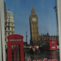 ACRYLIC LONDON SCENES MAGNET