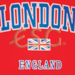 RED LONDON T-SHIRT – SMALL