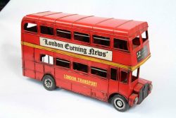 METAL ART ROUTEMASTER BUS