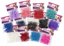 LOOM BANDS – 12 ASSTD COLOURS – 300