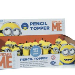 DM2 3D MINION PENCIL TOPPERS CDU