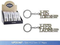 LORD & LADYSHIP KEYRING