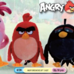 ANGRY BIRD MOVIE MED PLUSH