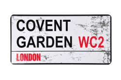 TIN STREET NAME LARGE – COVENT GARDEN