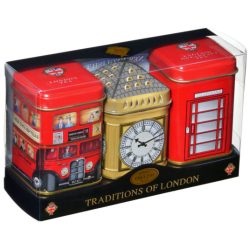 TRADITIONS OF LONDON TRIPLE TINS – 65g LOOSE TEA