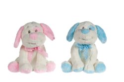 7” DOG WITH BLUE RIBBON