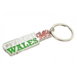 METAL KEYRING WALES/CYMRU