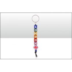 LONDON BEAD KEYRING