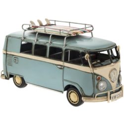 VINTAGE VW CAMPERVAN BLUE