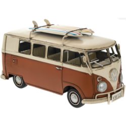 VINTAGE VW CAMPER VAN ORANGE