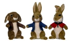 8” PETER RABBIT PLUSH 3 ASST