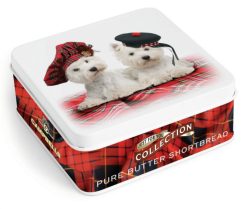 90g DOGS WITH TARTAN TAMMIES S/B TIN