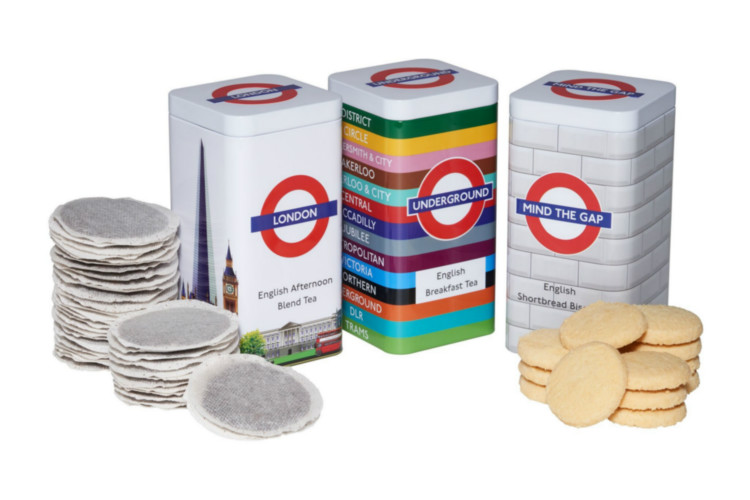 London Tube Scene 40 English Afternoon Blend Teabags The Gift Wholesaler