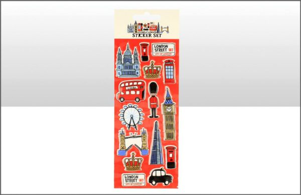 Lovable London Sticker Set