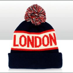 London Beanie Bobble Hat