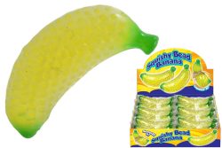 SQUISHY BEAD BANANA WITH GREEN ENDS