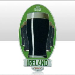 Ireland Stout Glass Foil Stamped Magnet