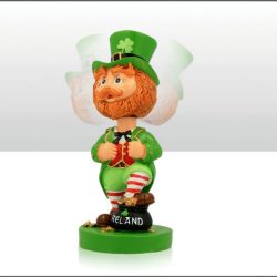 Paddy O’Shamrock Leprechaun Bobble Head Figure Sm