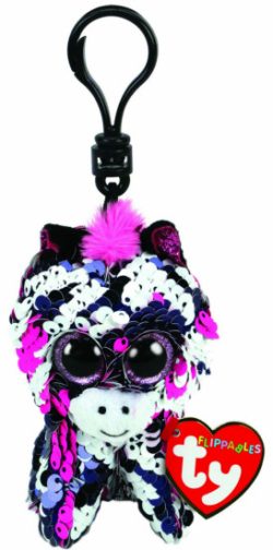 TY FLIPPABLES CLIP – ZOEY ZEBRA