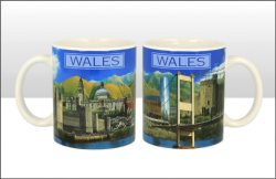 Wales Photographic Montage Mug