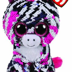 TY FLIPPABLE BEANIE – ZOEY ZEBRA