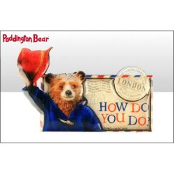 Paddington Bear Movie Wood Magnet with Epoxy