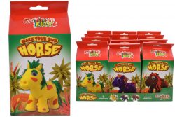 SUPER DOUGH HORSE PLAYSET (3 ASSORTED)  COLOUR BOX/DBX