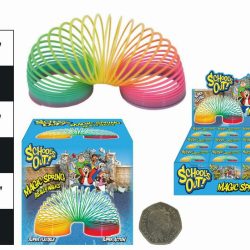 MAGIC SPRINGS IN COLOUR BOX / DISPLAY BOX “SCHOOLS OUT”