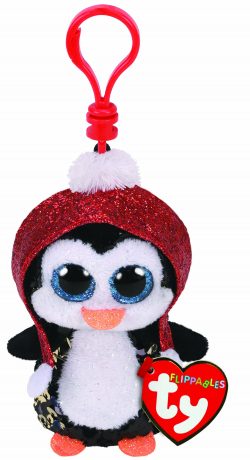 TY FLIPPABLE BOO KEY CLIP – GALE PENGUIN