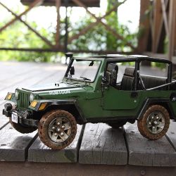 METAL JEEP WRANGLER GREEN