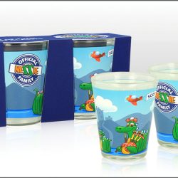 Nessie Family Shot Glass Set of Two