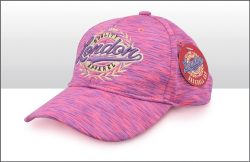 London Laurel Leaves Pink Baseball Cap