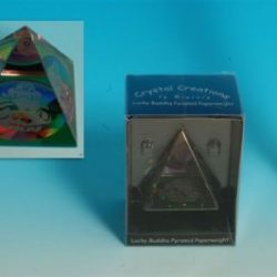 PYRAMID BUDDHA PAPERWEIGHT