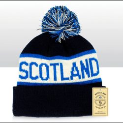 Scotland Beanie Bobble Hat