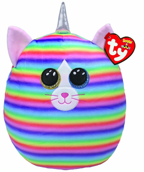 TY Heather Cat Squish 14"