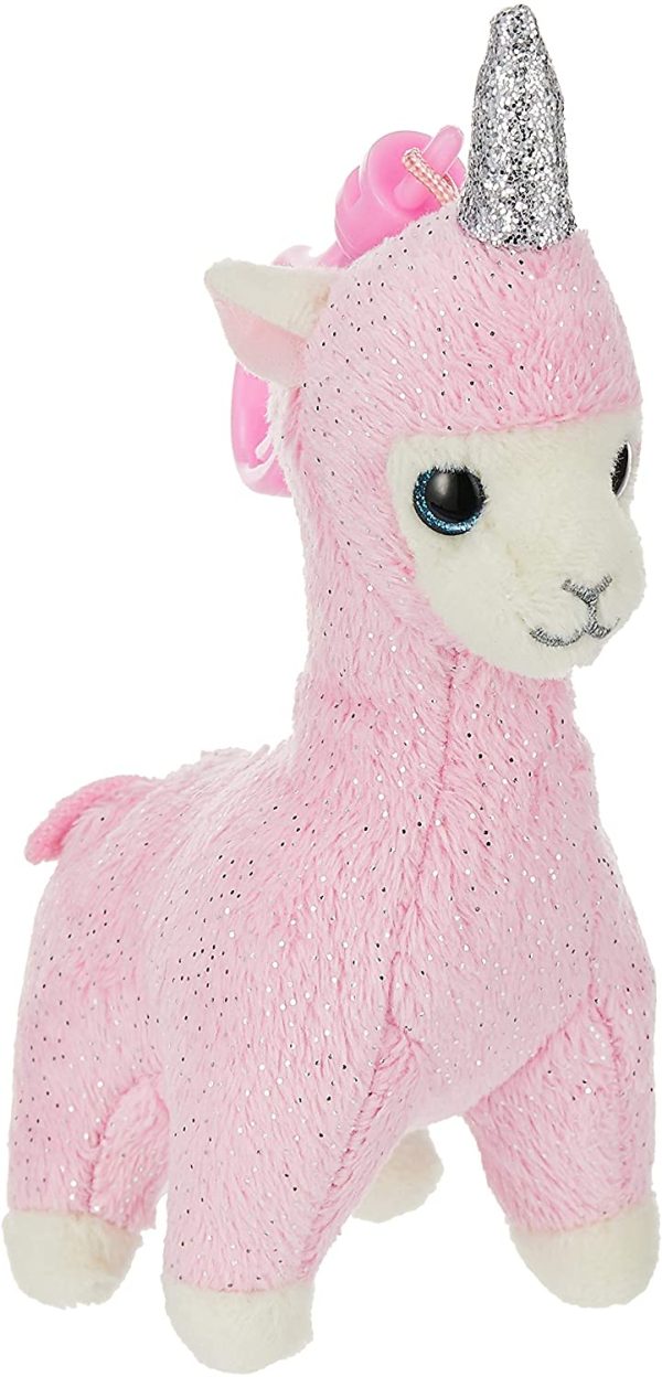 TY BEANIE BABIE KEY CLIP - LANA LLAMA W/HORN