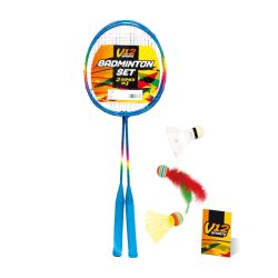 BADMINTON SET – LONG HANDLE, 3 GAMES IN 1