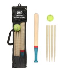 WOOD ROUNDERS SET WITH POSTS, DELUXE