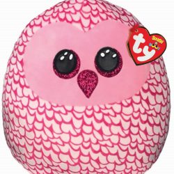 TY SQUISH-A-BOO 10″ – PINKY OWL