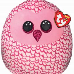 TY SQUISH-A-BOO 10″ – PINKY OWL